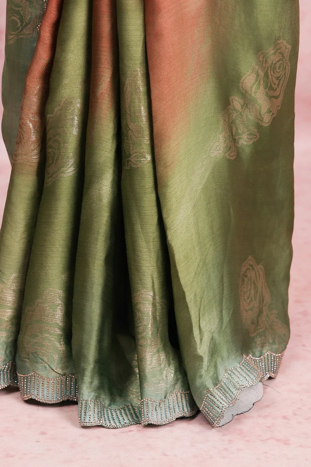 Multi Color Organza Saree