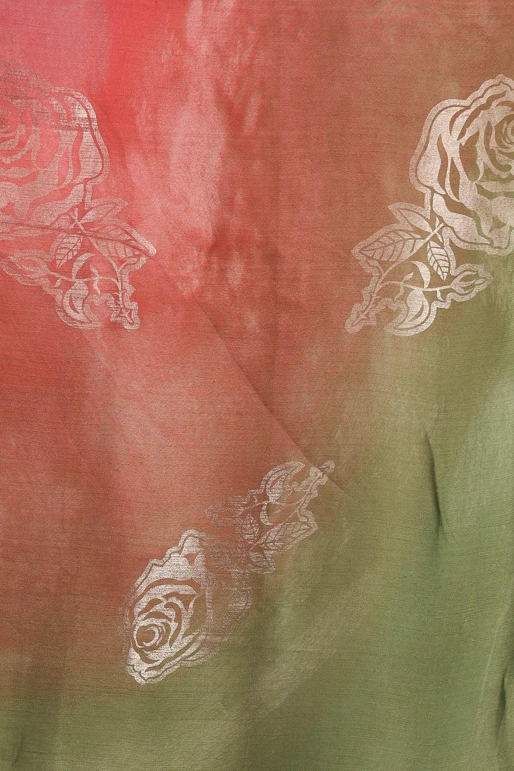 Multi Color Organza Saree