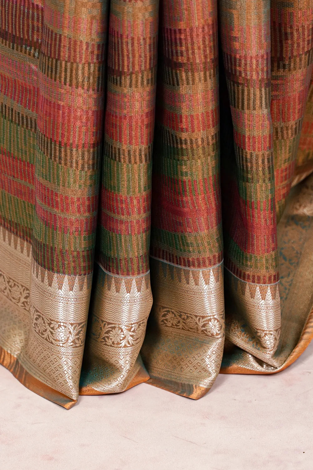 Multi Color Tissue Saree - Seematti