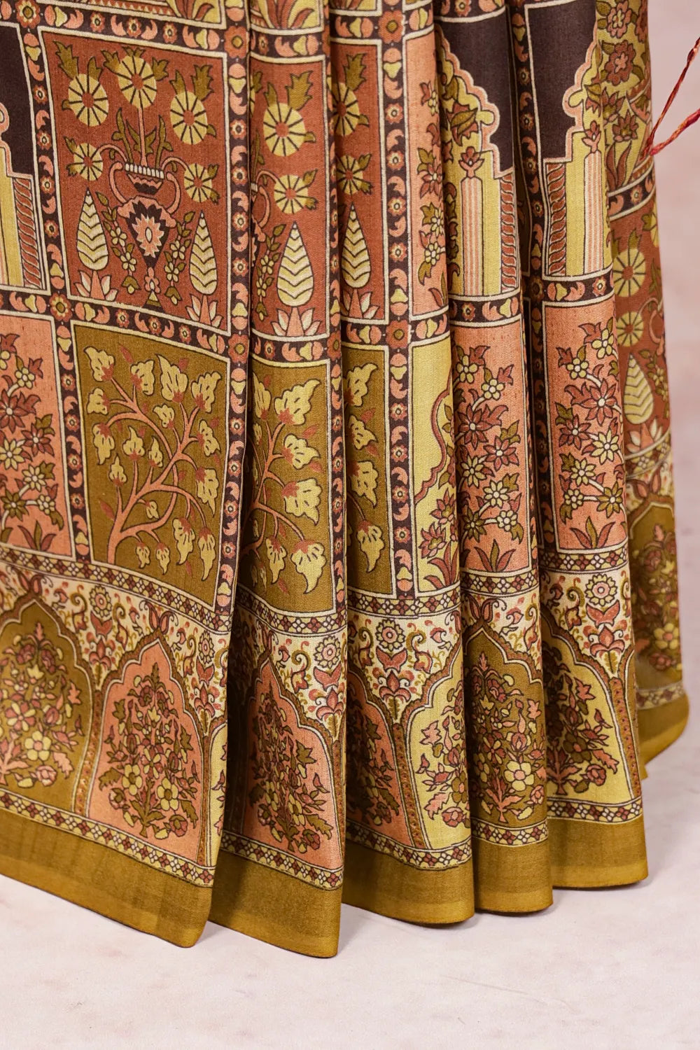 Multi Colors Cotton Saree - Seematti