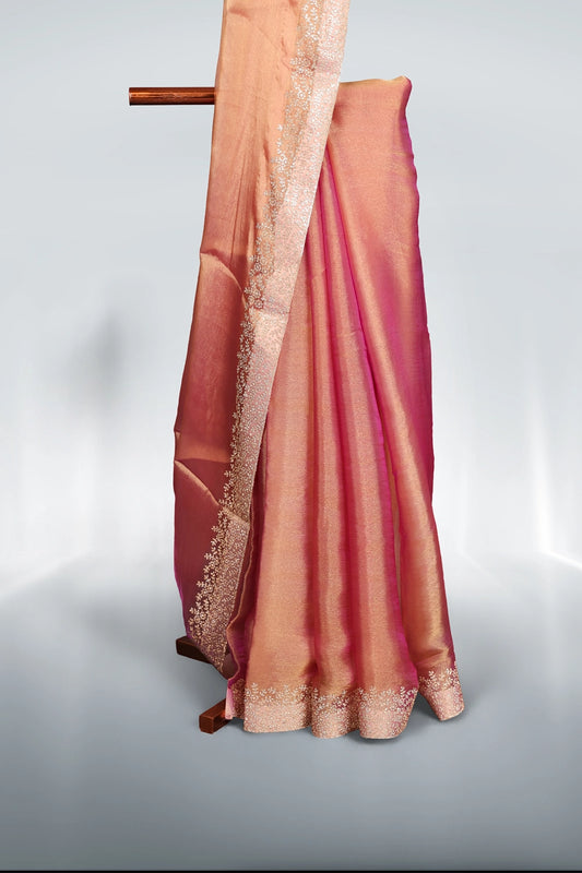 Multi Colour Crush Saree