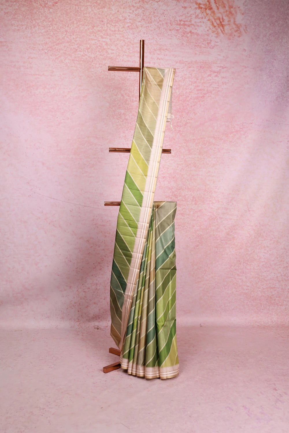 Multi Colour Semi Tussar Saree