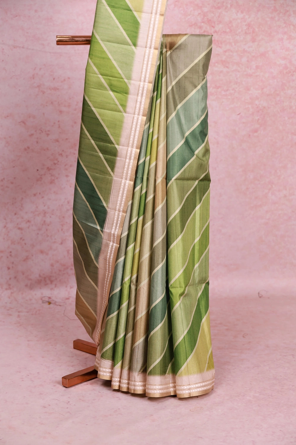 Multi Colour Semi Tussar Saree