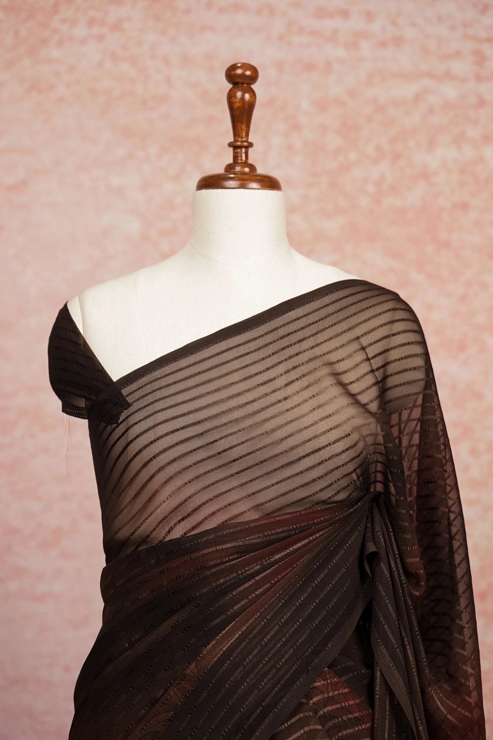 Multi Colours Chiffon Saree