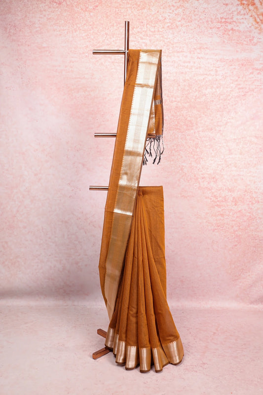 Mustard Narayan Pattu Saree