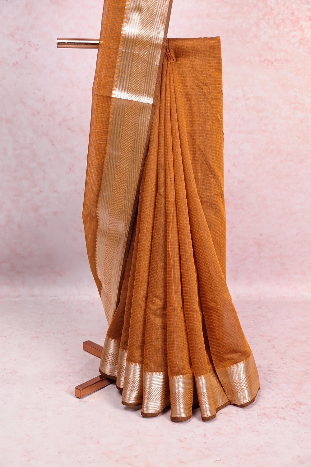 Mustard Narayan Pattu Saree