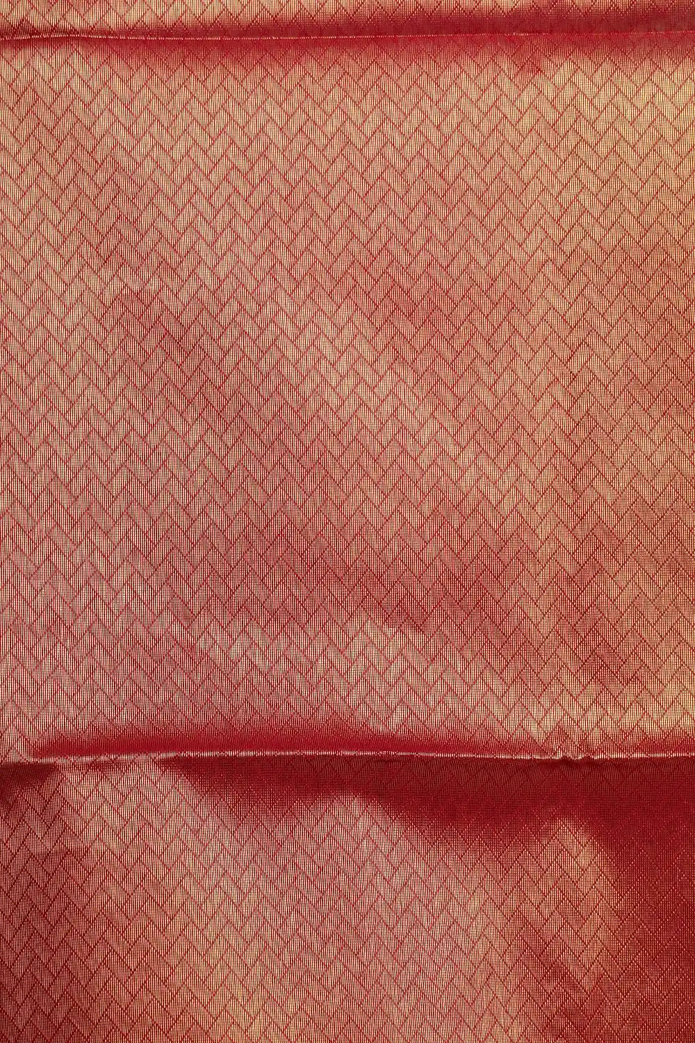 Mustard Yellow And Rani Pink Cotton Silk Saree