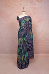Navy Blue Cotton Saree