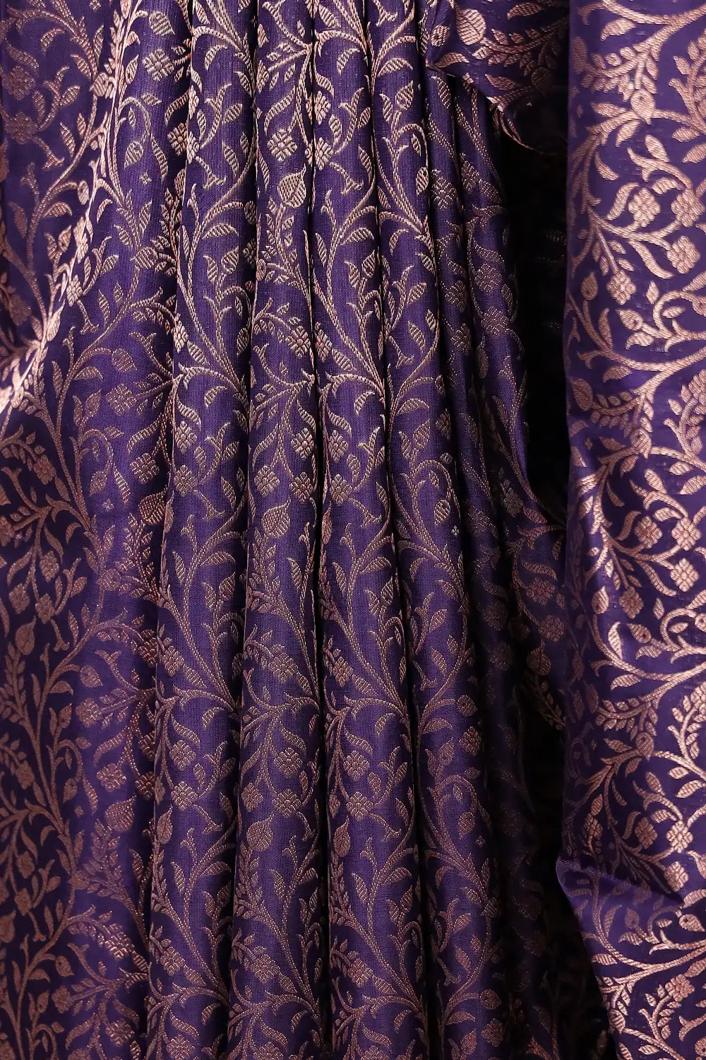 Navy Blue Kancheepuram Silk Saree