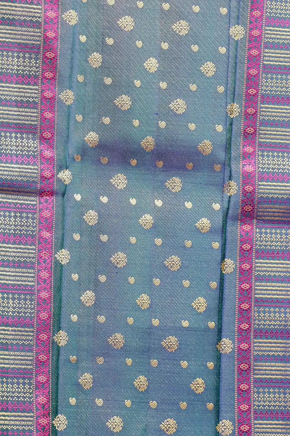 Neon Green Color Kancheepuram Silk Saree - Seematti