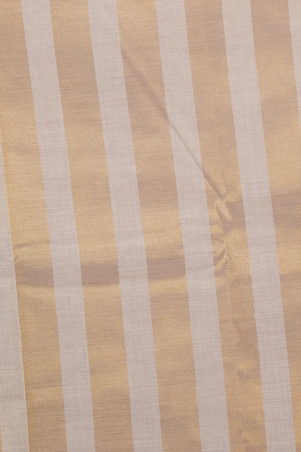 Off White Cotton Kerala Saree - Seematti