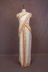 Off White Cotton Set Mundu - Seematti