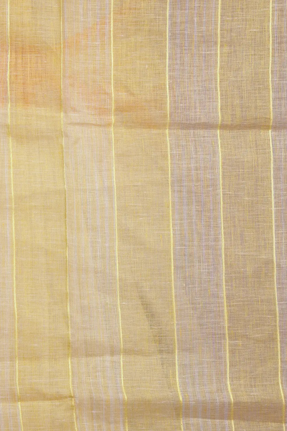 Off White Linen Saree