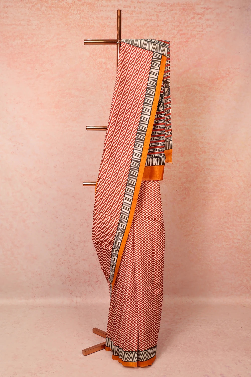 Off White Semi Silk Saree