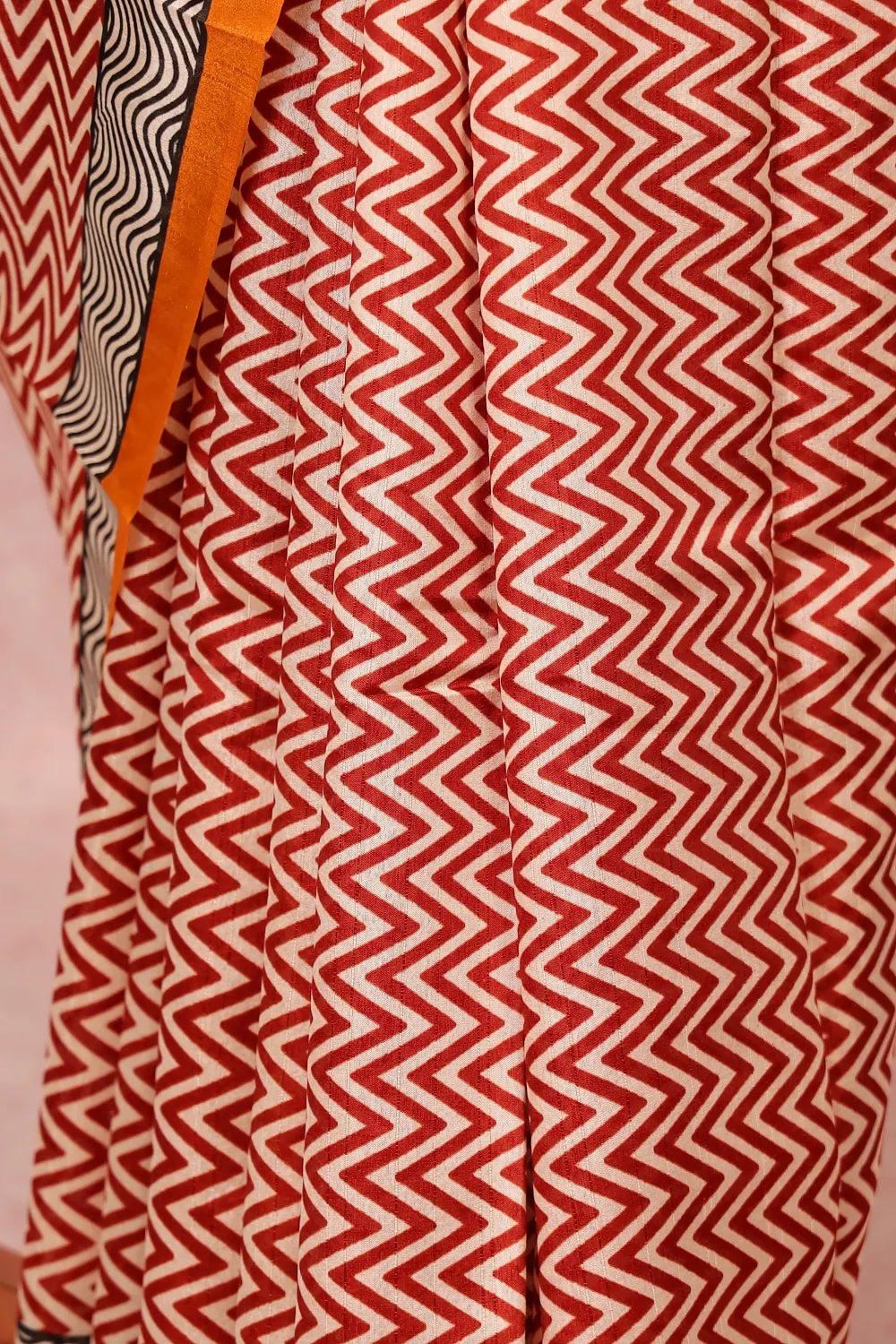 Off White Semi Silk Saree