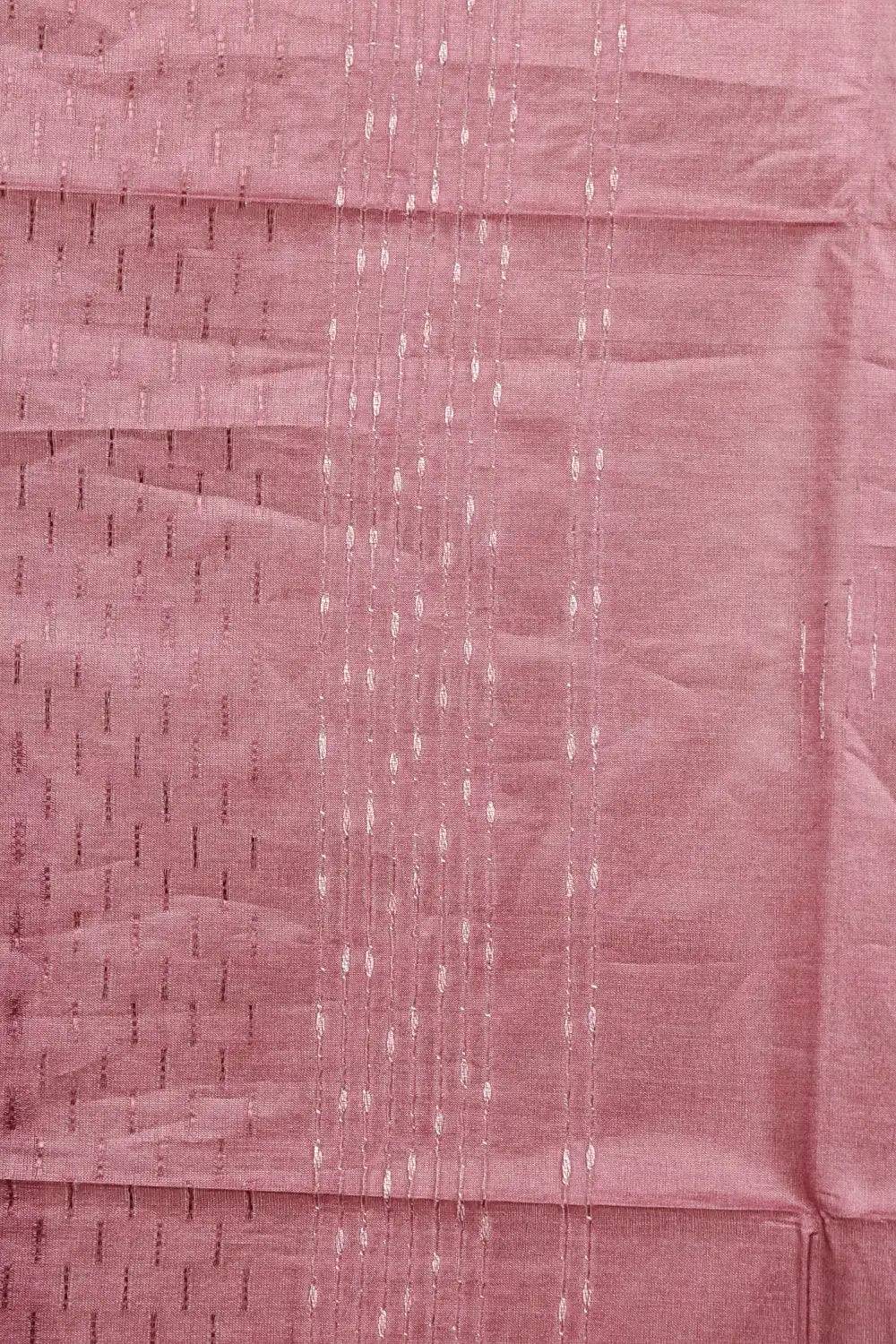 Onion Color Semi Tussar Saree - Seematti
