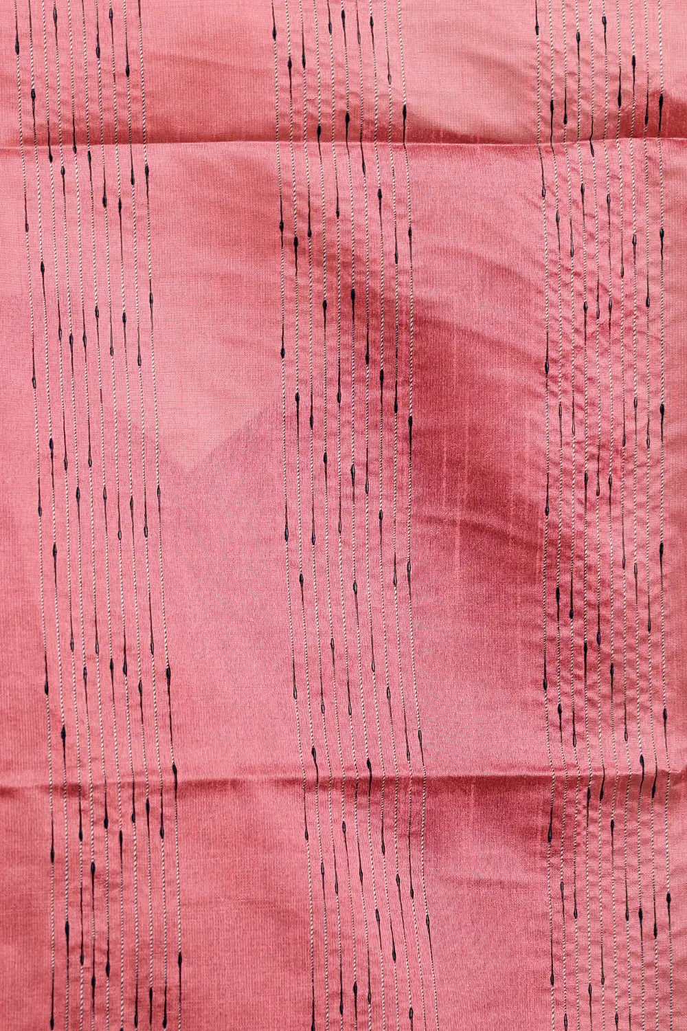 Onion Pink Semi Jute Silk Saree