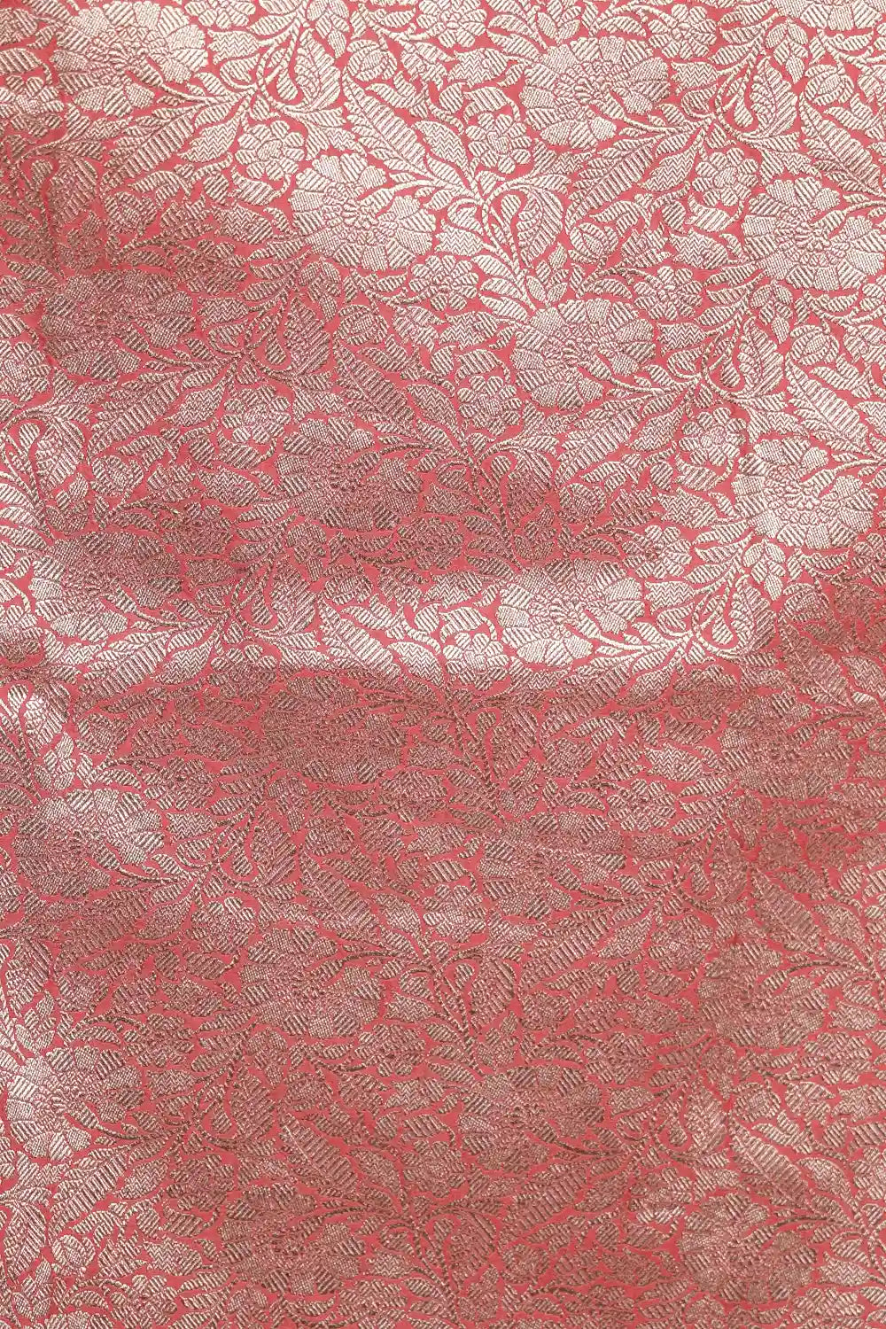 Onion Pink Silk Saree