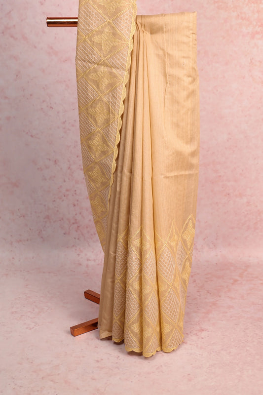 Orange Badhini Saree