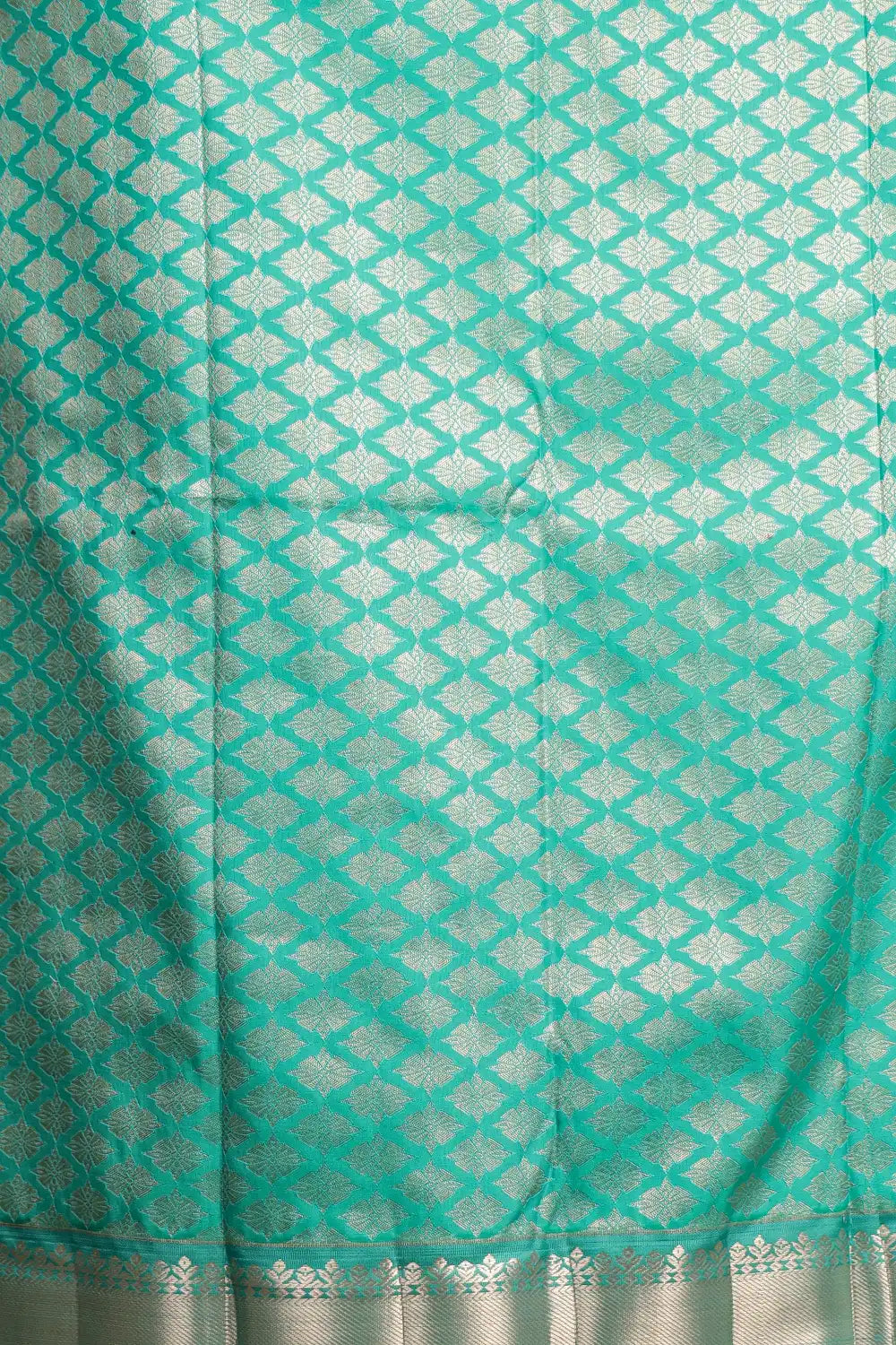 Orange Semi Kanchi Soft Silk Saree