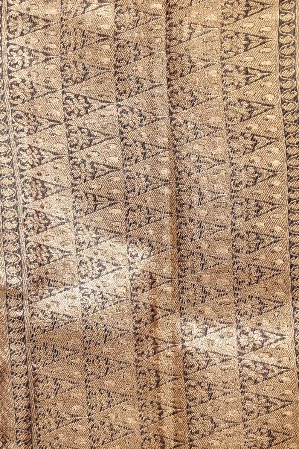 Orange Semi Tissue Saree - Seematti
