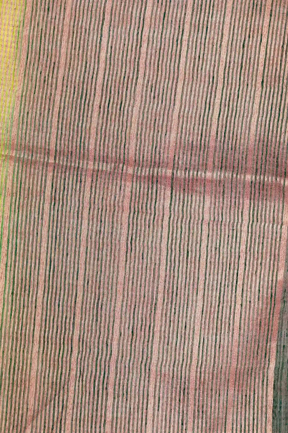 Parrot Green Jute Banarasi Saree