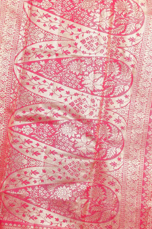 Pastel Blue Kancheepuram Semi Tissue Silk Saree