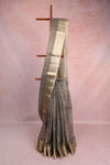 Pastel Green Chanderi Tissue Saree