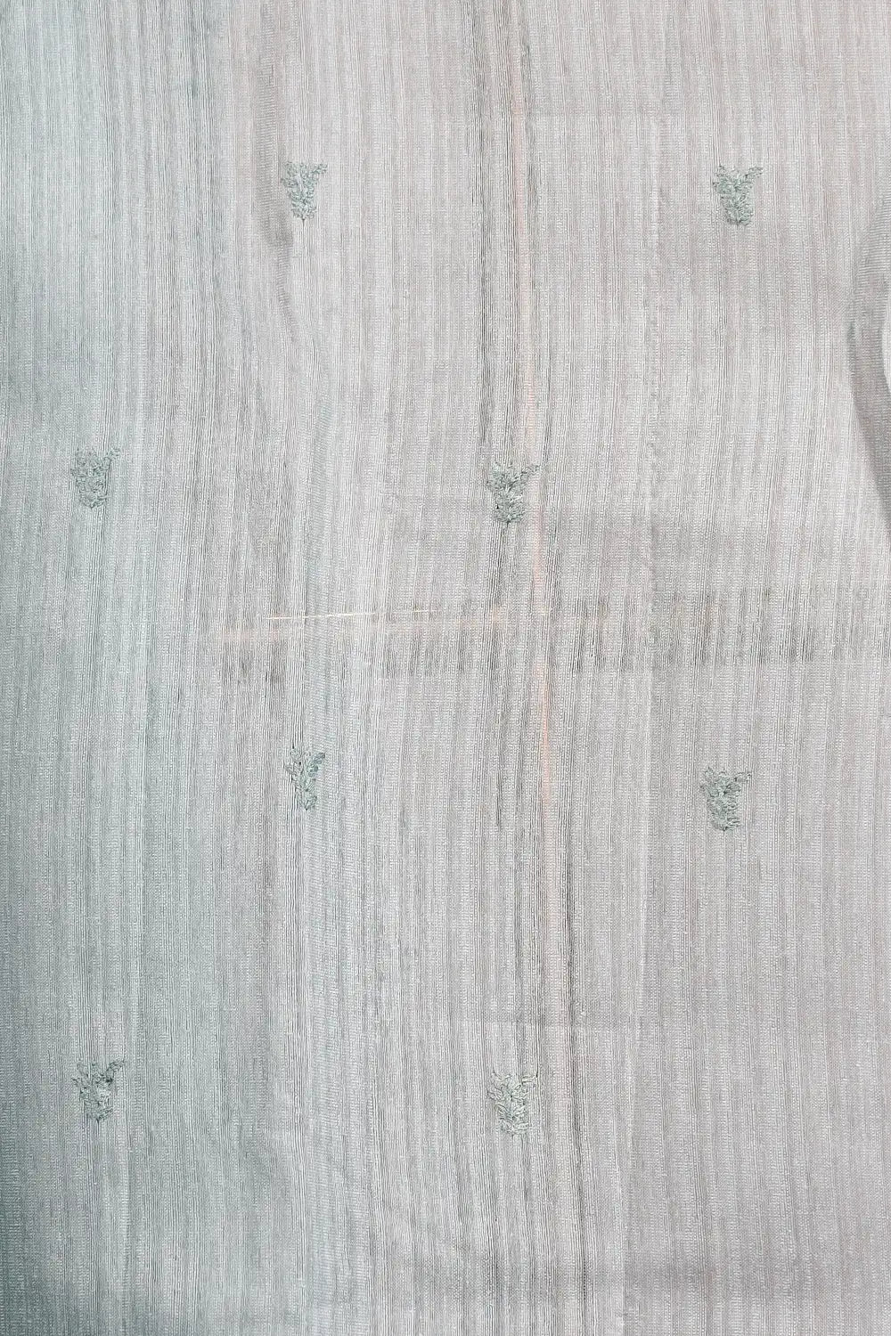 Pastel Green Semi Jute Saree
