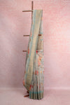 Pastel Green Semi Tissue Organza Saree