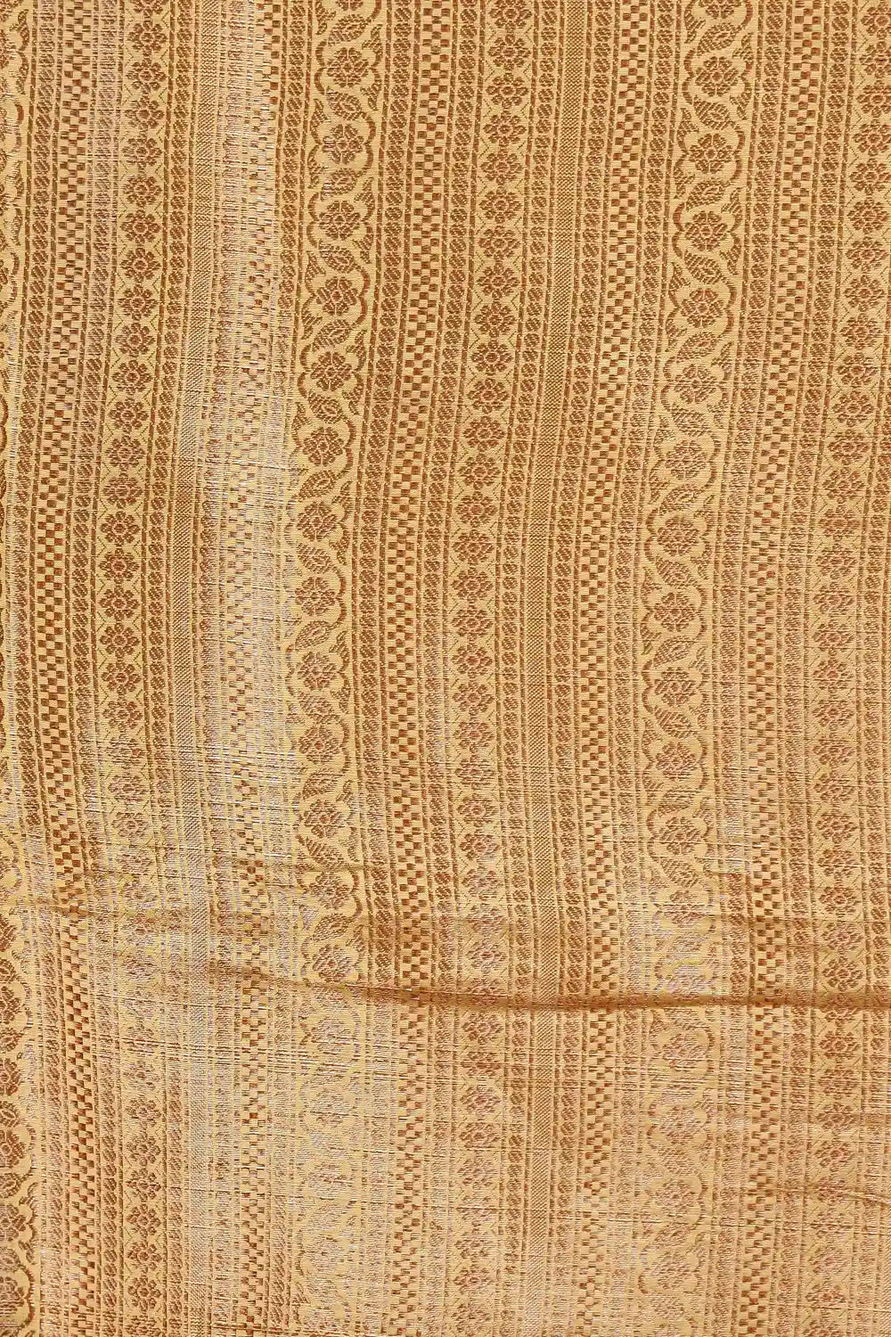 Pastel Green Tussar Silk Saree - Seematti