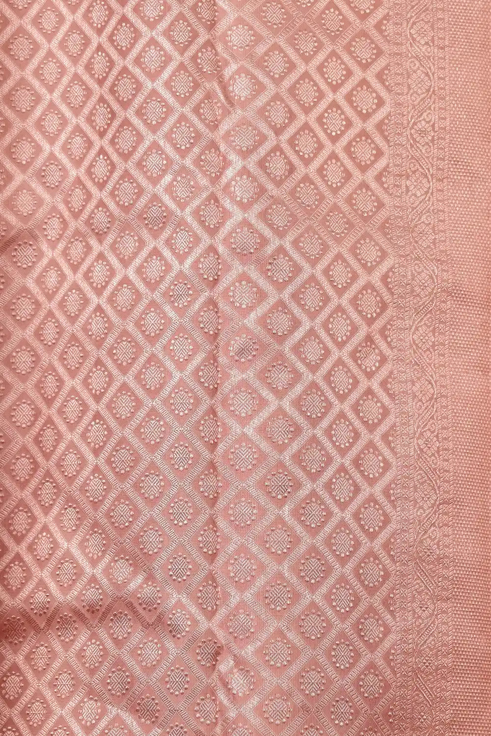 Pastel Kancheepuram Silk Saree