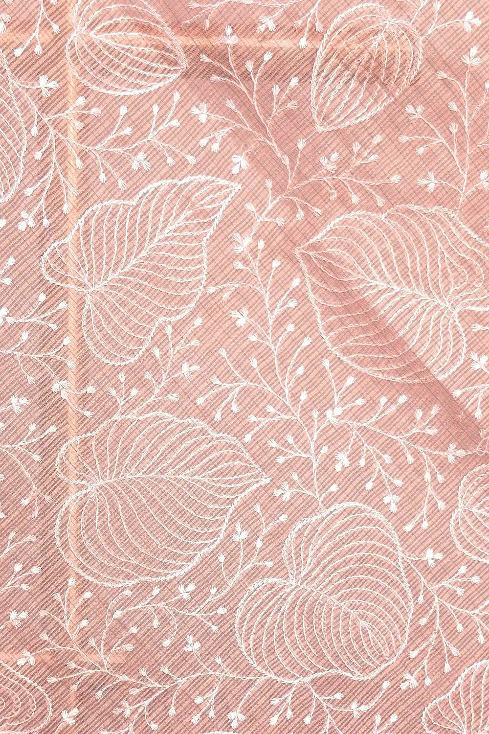 Peach Kota Saree