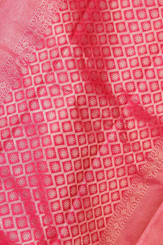 Pink Kancheepuram Silk Saree