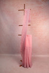Pink Organza Saree