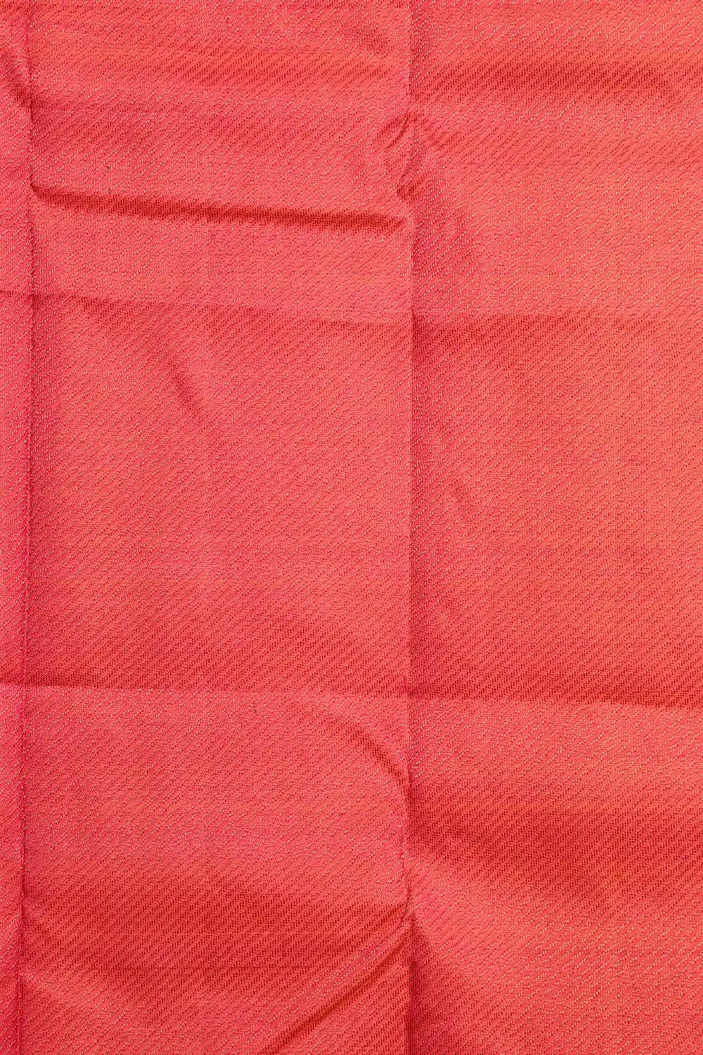 Pinkish Orange Kancheepuram Silk Saree