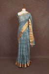 Powder Blue Chanderi Silk Saree