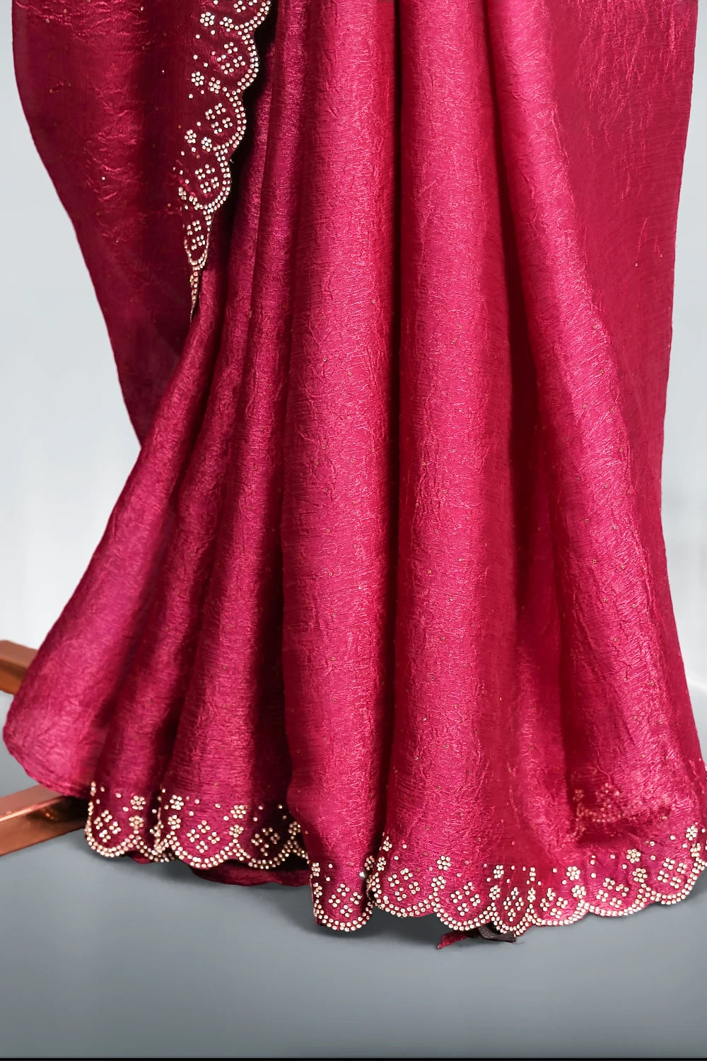Purple Crush Organza Saree