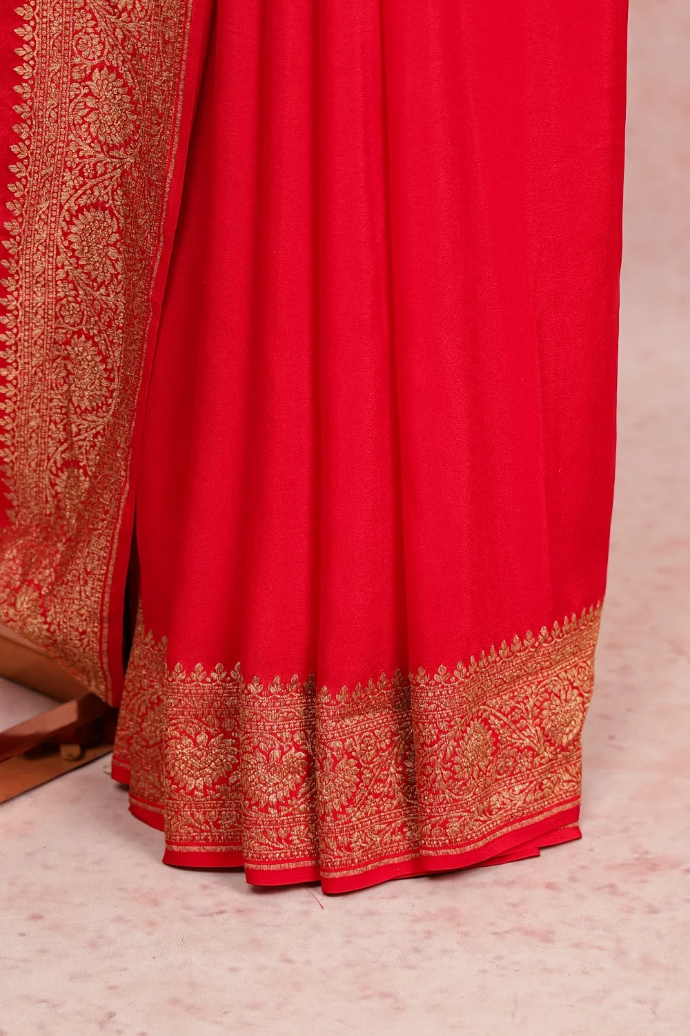 Red Banarasi Silk Saree