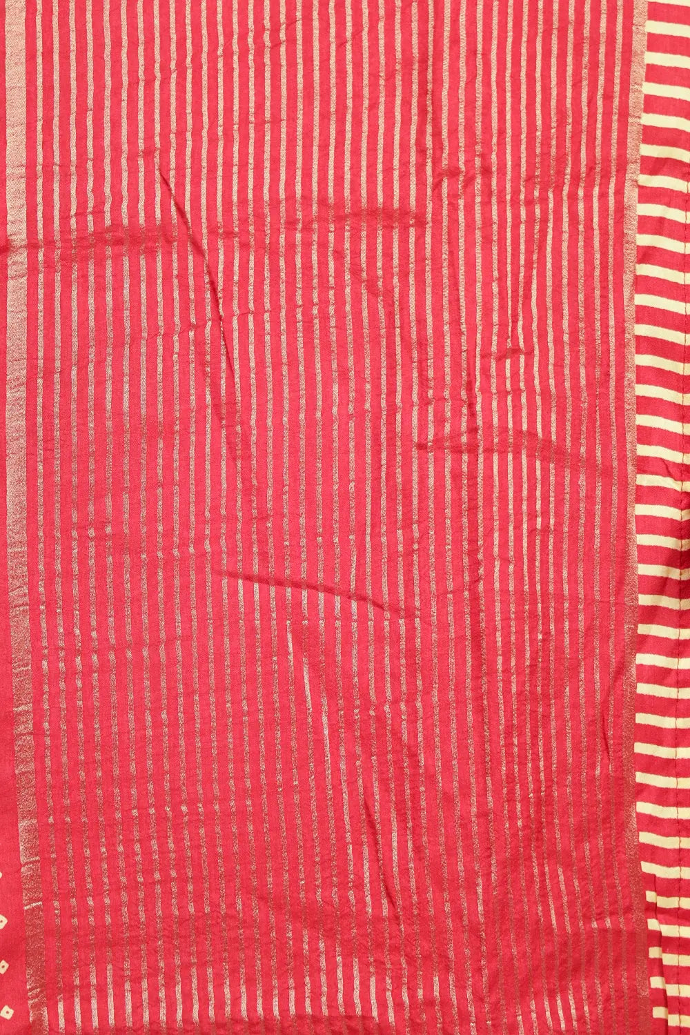Red Chanderi Saree