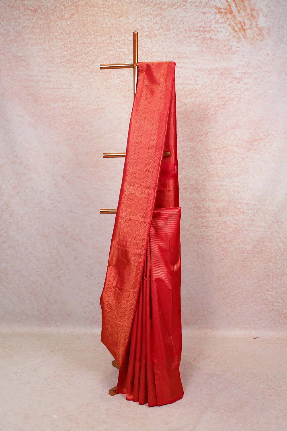 Red Kancheepuram Silk Saree - Seematti