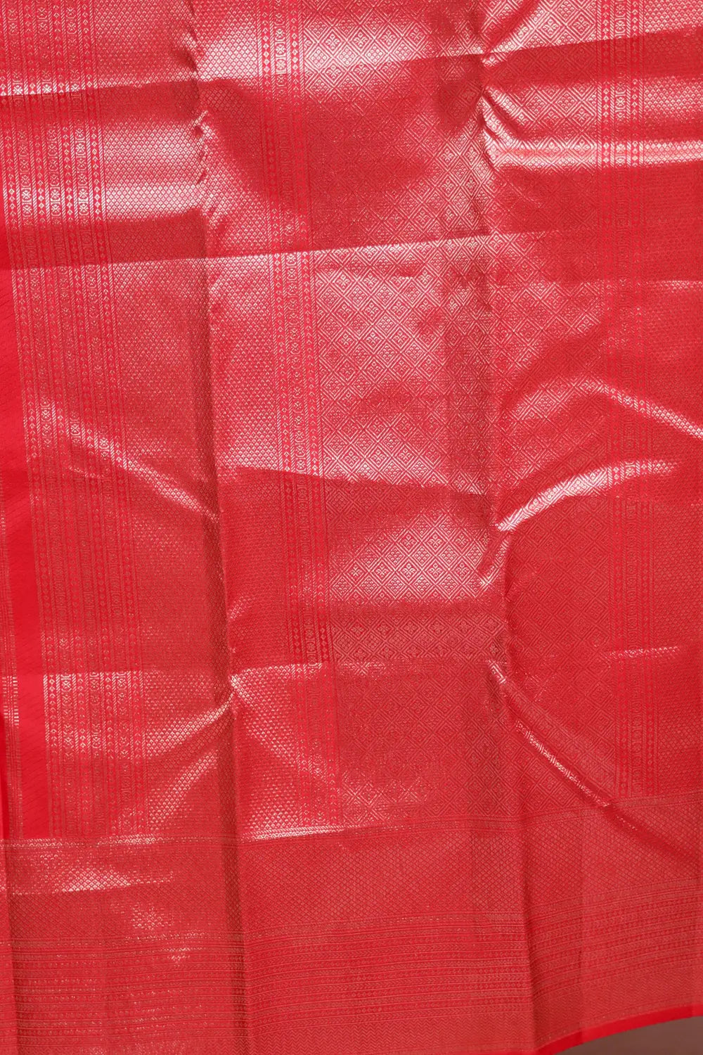 Red Kancheepuram Silk Saree - Seematti