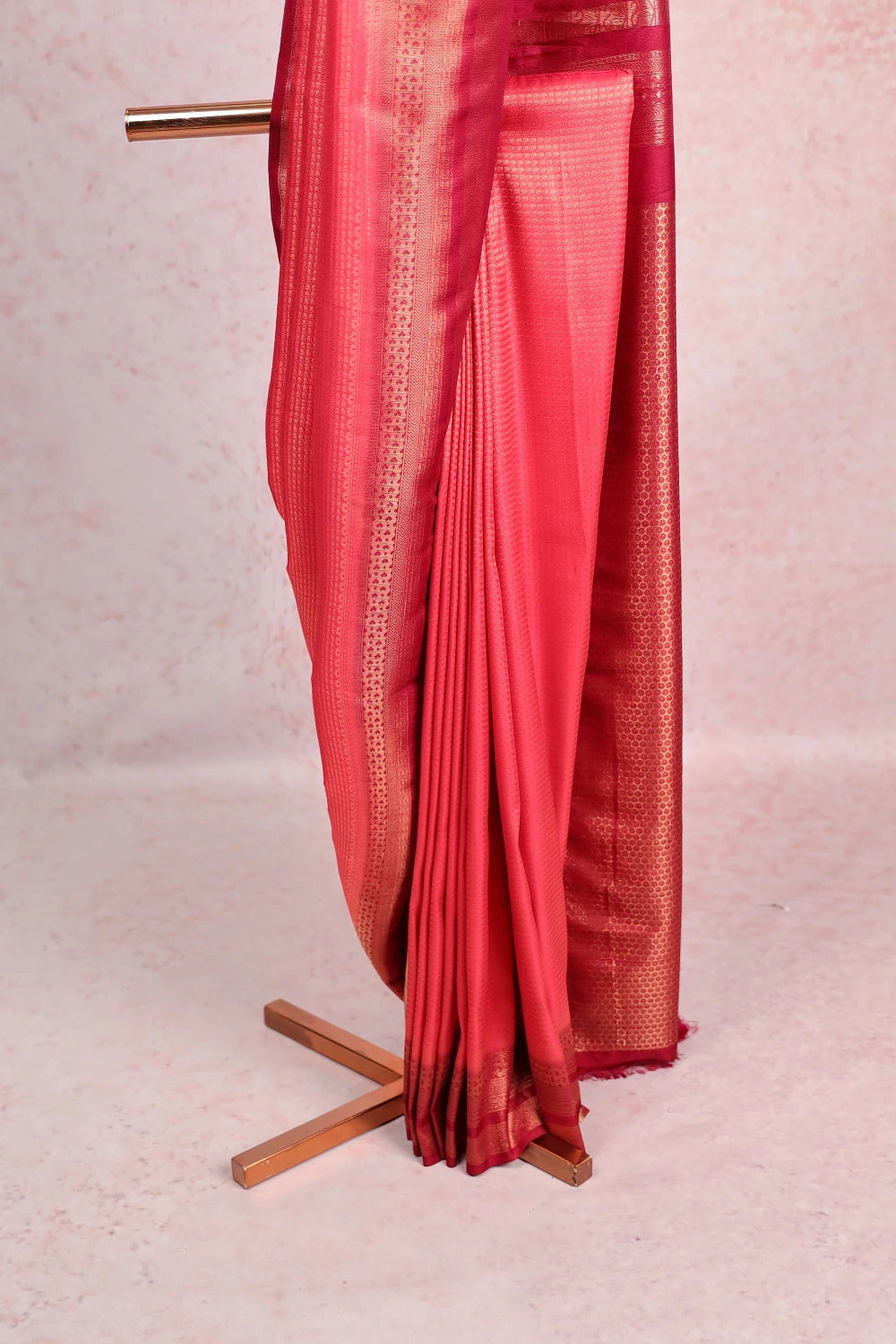 Red Kubera Pattu Saree