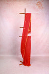 Red Mul Cotton Saree