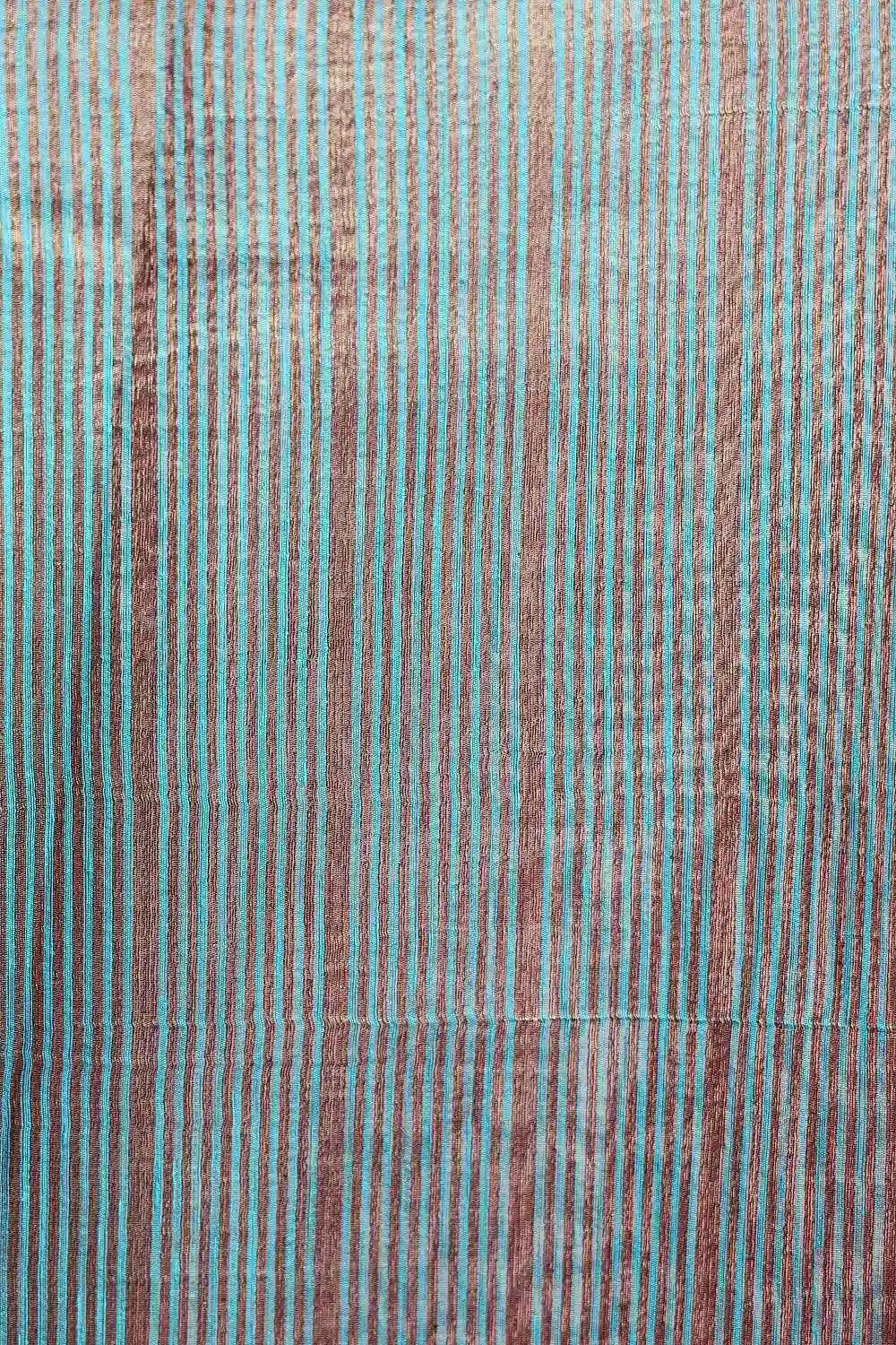 Red Semi Jute Saree