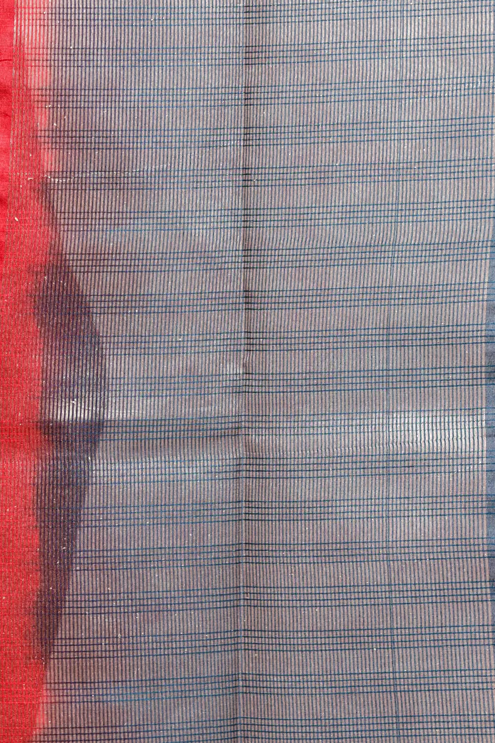 Red Semi Tissue Saree - Seematti
