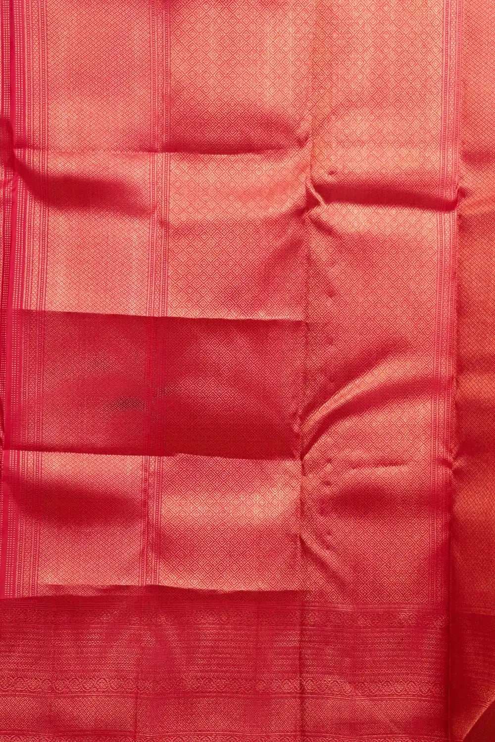 Reddish Maroon Kancheepuram Silk Saree - Seematti