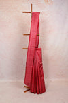 Reddish Maroon Kancheepuram Silk Saree - Seematti