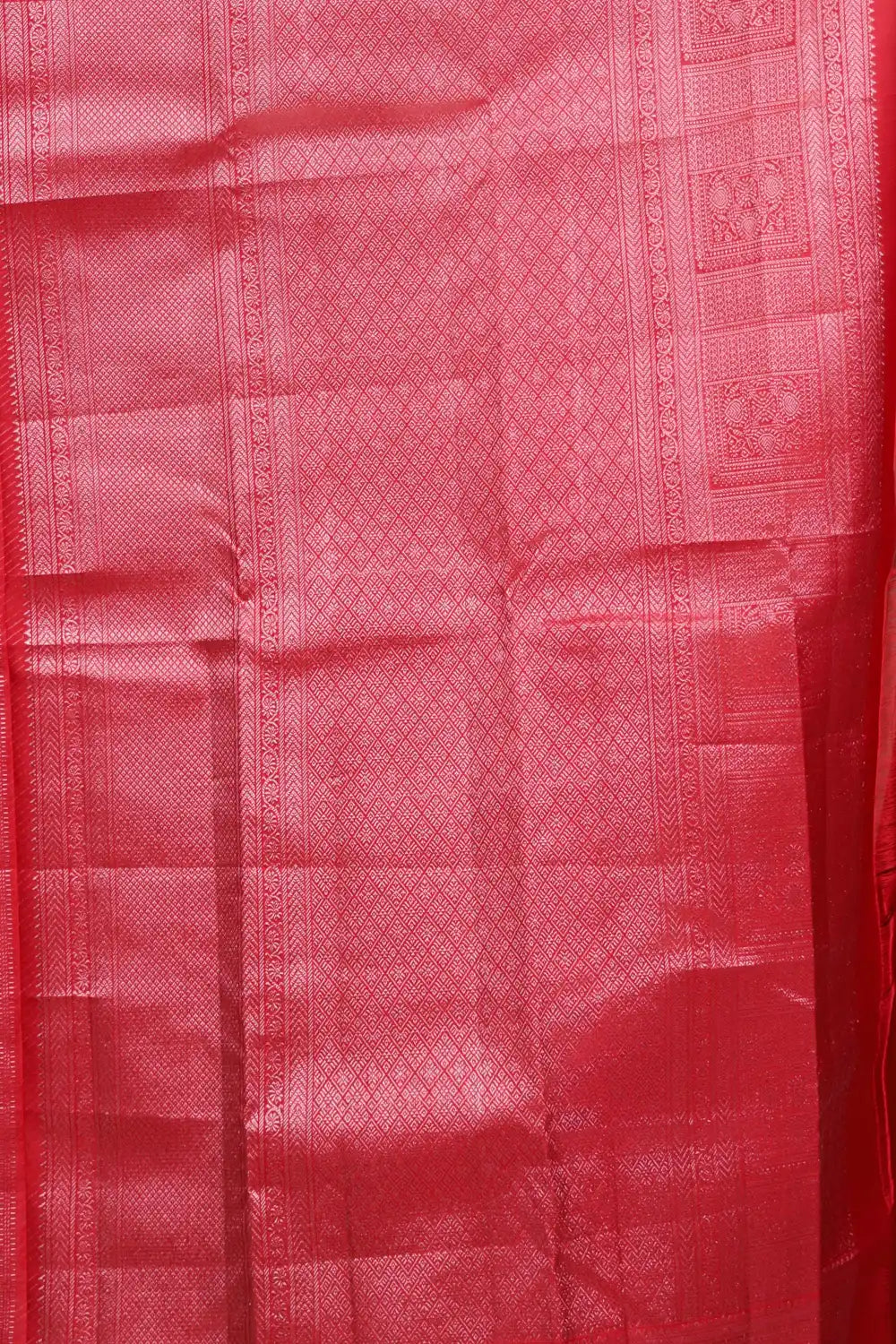 Reddish Maroon Kancheepuram Silk Saree - Seematti