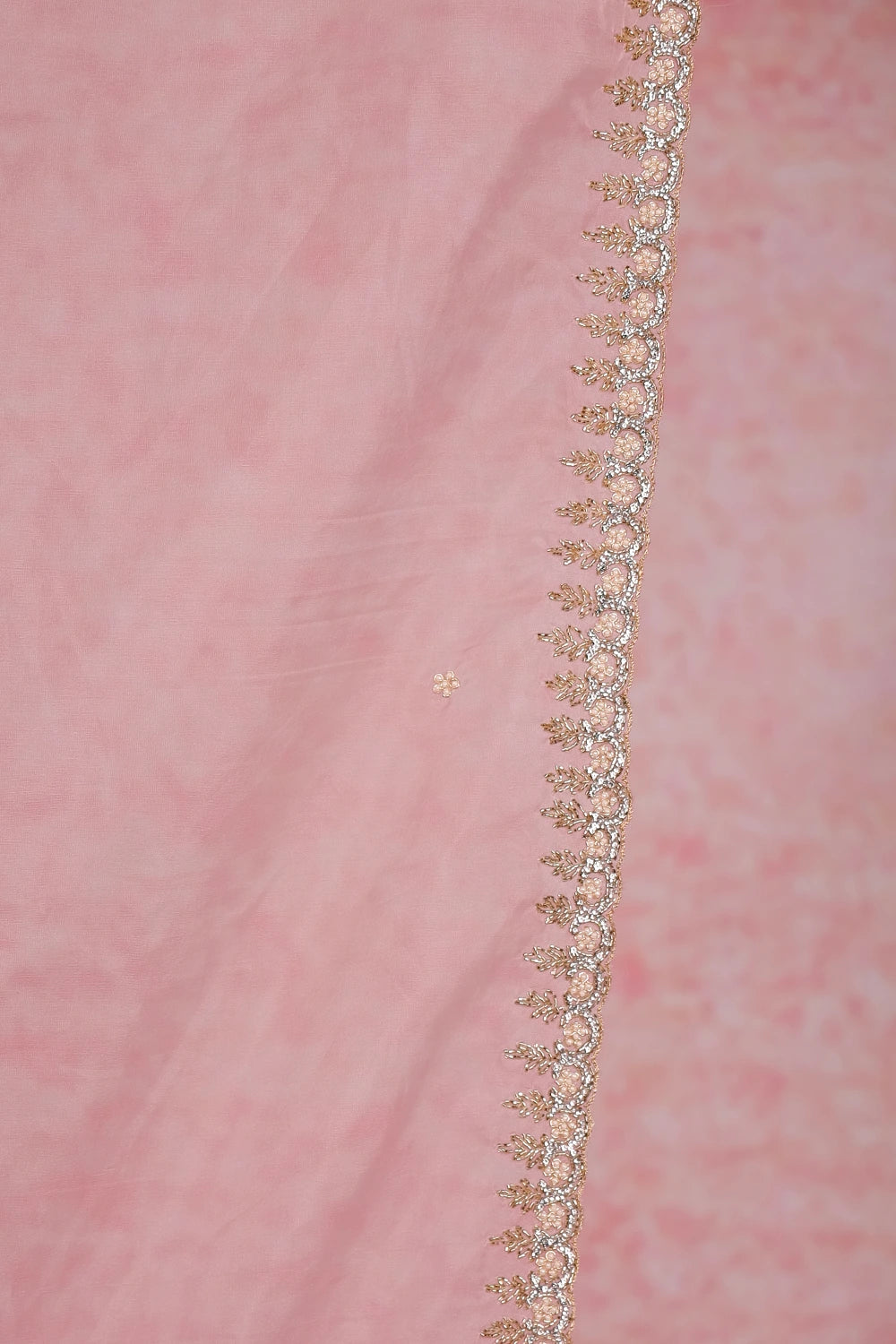 Rose Organza Saree